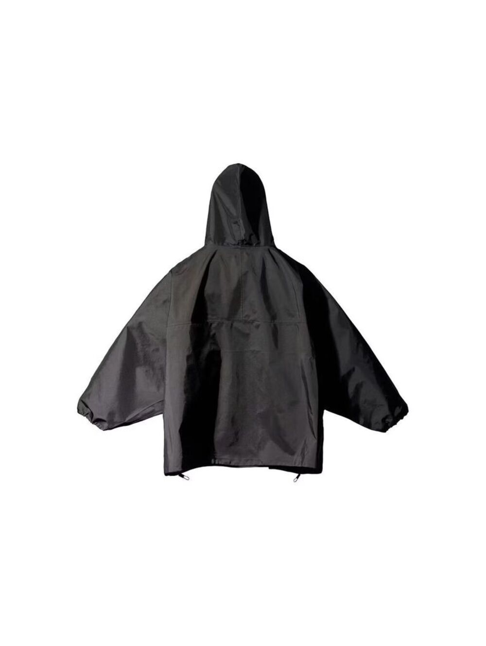 YeezyxBalenciaga Gap Magnet Cut Park True Black Rain Coat M ($275)
